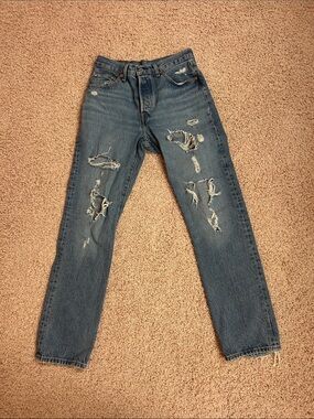 Levi’s Premium Original 501 Jeans Hits Different Size 26/30